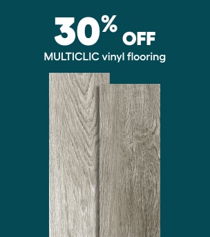 Multiclic vinyl flooring