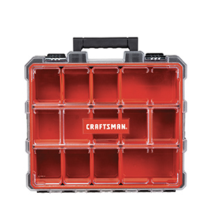 CRAFTSMAN 10 Compartments Plastic Organizers - Pack of 3 CMST60964M