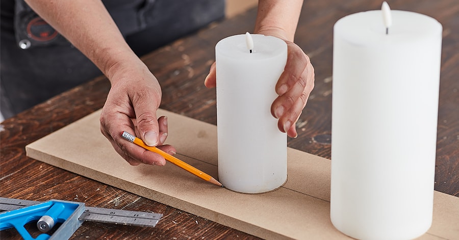 How To Make a Pillar Candle